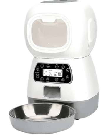 Dispensador automático de alimentos para mascotas